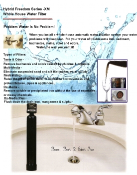 Hybrid Freedom Series XM Whole House Water Filter